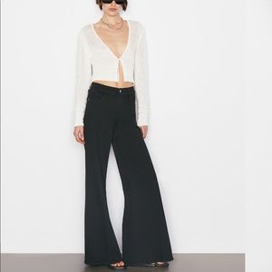 EUC FRAME wide leg jeans - Le Palazzo Pant
in Film Noir